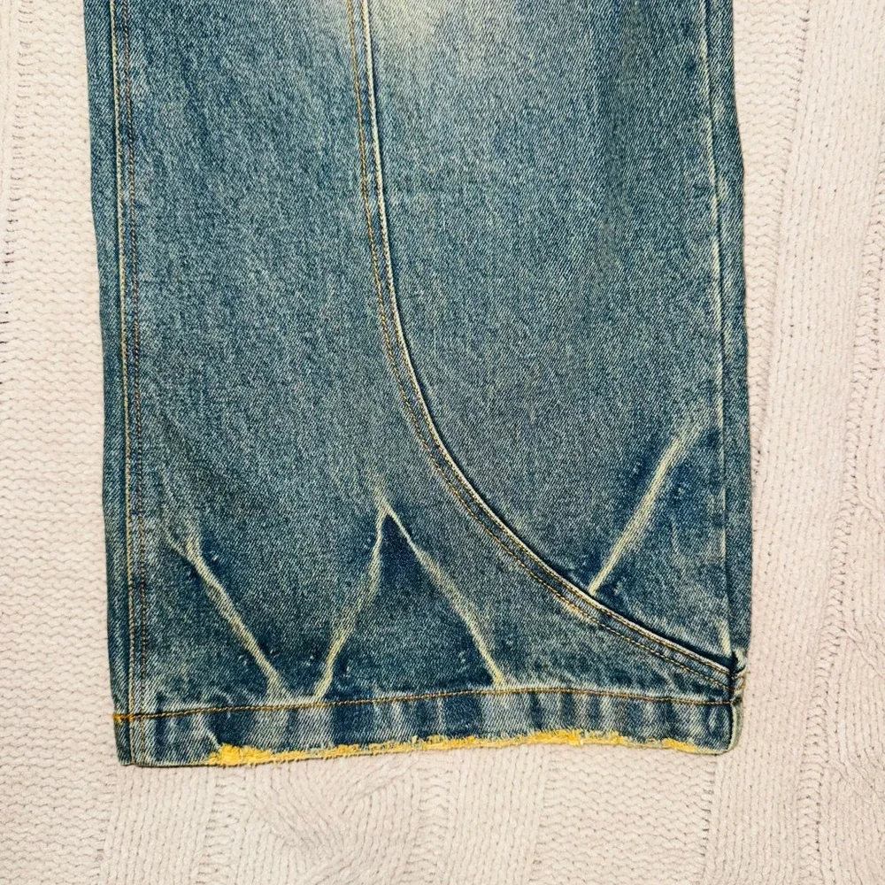 NEAUX DUOBT Stylish Blue Distressed Jeans for Men - Picture 7 of 16